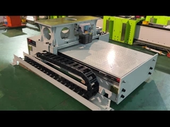 Trilha linear do trilho de guia anti-passo com cadeia de reboque lateral