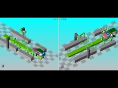 Solução chave de viragem de pintura tecnologia de simulação offline