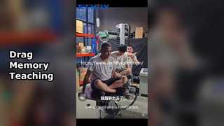 Vídeo de referência 3 para equipamento de pulverização de ensino com memória de arrasto automatizado não padrão